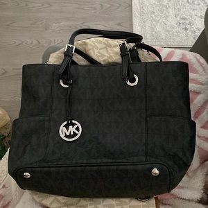 Black MK tote purse